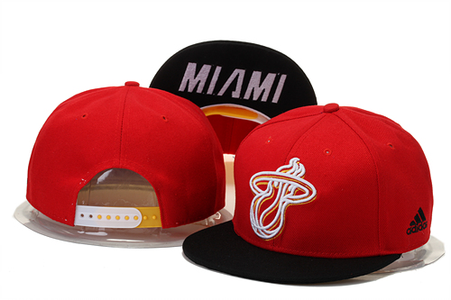 NBA Miami Heat Snapback Hat #113